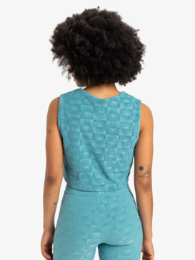 quiksilver, The Wine Tank - Crop Top for Women, BRITTANY BLUE (blz0) The Wine Tank - Crop Top for Women  EQWKT03191