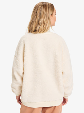 quiksilver, Barranco - Sherpa Fleece for Women, SNOW WHITE (wbk0) Barranco - Sherpa Fleece for Women  EQWPF03000