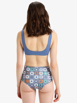 quiksilver, Oman - Full Coverage Bikini Bottoms for Women, ORCHID PETAL TILEBLOOM MINI (pfj6) Oman - Full Coverage Bikini Bottoms for Women  EQWX403132