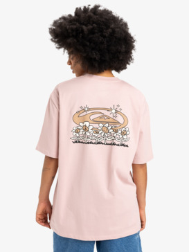 quiksilver, Yaima Boyfriend - Short Sleeves T-Shirt for Women, PALE MAUVE (mgt0) Yaima Boyfriend - Short Sleeves T-Shirt for Women  EQWZT03188