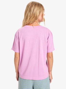 quiksilver, Essential - Camiseta de manga corta para mujer, VIOLET (php0) Essential - Short Sleeve T-Shirt for Women  EQWZT03196