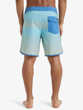 quiksilver, Surfsilk Scallop 18" - Board Shorts for Men, AQUIFER TIJUANA (bgw6) Surfsilk Scallop 18" - Board Shorts for Men  EQYBS04862