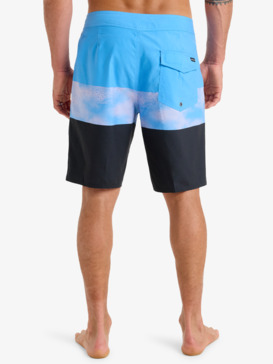 quiksilver, Everyday Straight 20" - Board Shorts for Men, AZURE PANEL SKYDYE (bjt4) Everyday Straight 20" - Board Shorts for Men  EQYBS04863