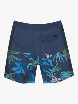 quiksilver, Highline Arch 19" - Short de baño para hombre, VINTAGE INDIGO DIVISION BLUEWE (byl8) Highline Arch 19" - Board Shorts for Men  EQYBS04864