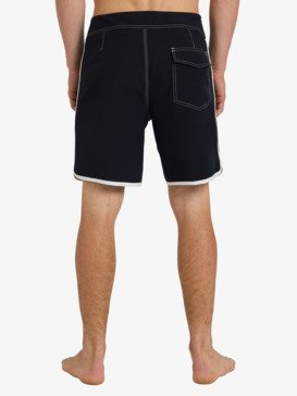 quiksilver, Original Scallop 18" - Boardshorts für Männer, BLACK (kvj0) Original Scallop 18" - Board Shorts for Men  EQYBS04880