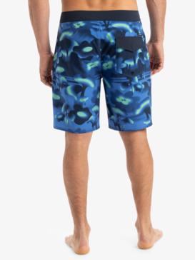 quiksilver, Highline Straight Leg 19" - Board Shorts for Men, ESTATE BLUE BIOPHILIA (bsw6) Highline Straight Leg 19" - Board Shorts for Men  EQYBS04881