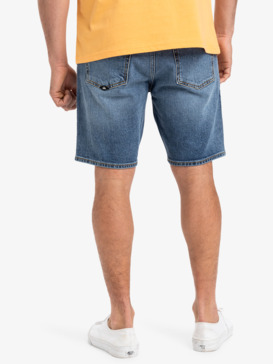 Modern Wave Salt Water - Denim Shorts for Men  EQYDS03111