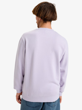 quiksilver, Salt Water - Crew Neck Sweatshirt for Men, ORCHID PETAL (pfj0) Salt Water - Crew Neck Sweatshirt for Men  EQYFT05109
