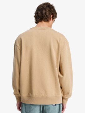 quiksilver, DNA - Sweatshirt mit Rundhalsausschnitt für Männer, KHAKI (cjz0) DNA - Crew Neck Sweatshirt for Men  EQYFT05110