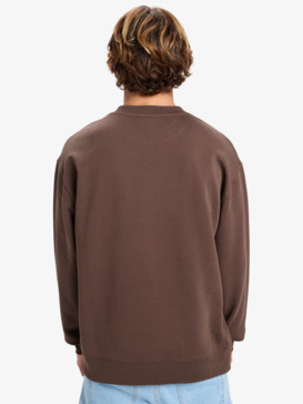 quiksilver, Dna - Sweatshirt für Männer, CHOCOLATE BROWN (csd0) Dna - Sweatshirt for Men  EQYFT05120