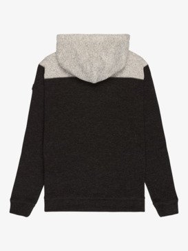 quiksilver, Keller Block Zip - Casaco com capuz com fecho completo para homem, BLACK HEATHER (kvjh) Keller Block Zip - Full Zip Hoodie for Men  EQYFT05122