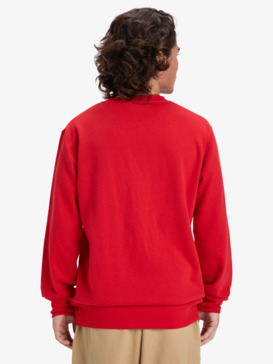 quiksilver, Graphic - Sudadera para hombre, SALSA (rzm0) Graphic - Sweatshirt for Men  EQYFT05132