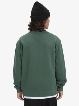 quiksilver, Salt Water - Sweatshirt for Men, TREKKING GREEN (tkr) Salt Water - Sweatshirt for Men  EQYFT05158