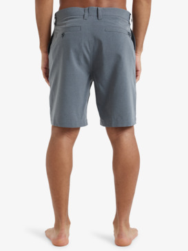 quiksilver, Union Heather Amph 19" 2024 - Amphibien-Boardshorts für Männer, BLACK HEATHER (krph) Union Heather Amph 19" 2024 - Amphibian Board Shorts for Men  EQYHY03877