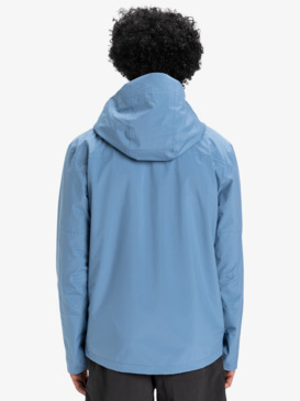 quiksilver, Overcast 2024 - Waterproof Jacket for Men, CORONET BLUE (blq0) Overcast 2024 - Waterproof Jacket for Men  EQYJK04145