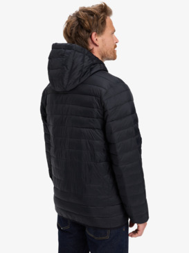 quiksilver, Scaly Hood - Hooded Insulator Jacket for Men, BLACK (kvj0) Scaly Hood - Hooded Insulator Jacket for Men  EQYJK04189