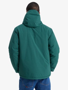quiksilver, Overcast 3K Insulated - Veste imperméable à capuche pour Homme, TREKKING GREEN (tkr) Overcast 3K Insulated - Waterproof Hooded Jacket for Men  EQYJK04194