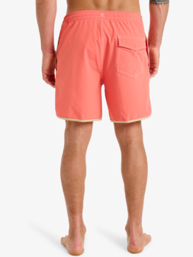 quiksilver, Original Scallop 17" - Schwimmshorts für Männer, SPICED CORAL (mlh0) Original Scallop 17" - Swim Shorts for Men  EQYJV04110