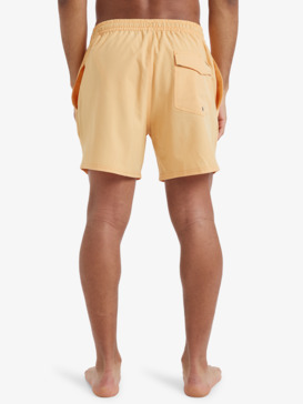 quiksilver, Surfsilk Solid 16" - Short de Natación para hombre, CHAMOIS (ngr0) Surfsilk Solid 16" - Swim Shorts for Men  EQYJV04118
