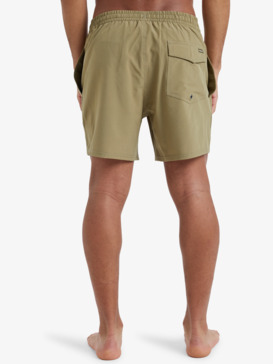quiksilver, Surfsilk Solid 16" - Swim Shorts for Men, ALOE (tmz0) Surfsilk Solid 16" - Swim Shorts for Men  EQYJV04118