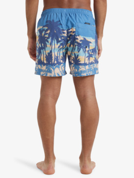 quiksilver, Everyday Straight 15" - Swim Shorts for Men, CORONET BLUE TROPICAMO (blq8) Everyday Straight 15" - Swim Shorts for Men  EQYJV04121