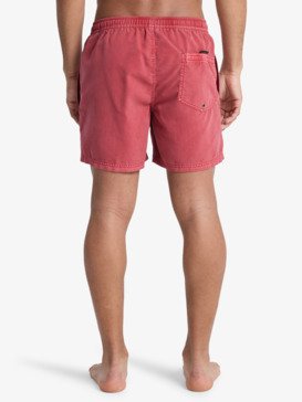 quiksilver, Everyday Surfwash Volley 15" - Bermuda da bagno da Uomo, BURNT RUSSET (rqz0) Everyday Surfwash Volley 15" - Swim Shorts for Men  EQYJV04155