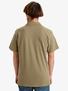 quiksilver, DNA - Camiseta Polo para Hombre, ALOE (tmz0) DNA - Polo Top for Men  EQYKT04362
