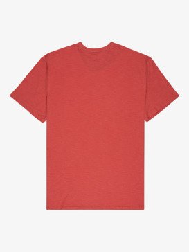 quiksilver, Slub Roundneck - Camiseta de manga corta para hombre, MINERAL RED (mmz0) Slub Roundneck - Short Sleeve T-Shirt for Men  EQYKT04391