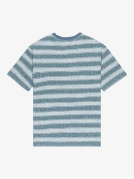 quiksilver, Sassi Jacquard - Camiseta de manga corta para hombre, ASHLEY BLUE SASSI JACQUARD STR (bhl3) Sassi Jacquard - Short Sleeve T-Shirt for Men  EQYKT04394