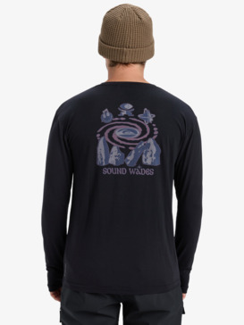 quiksilver, Coastal Run - Long Sleeve T-Shirt for Men, BLACK (kvj0) Coastal Run - Long Sleeve T-Shirt for Men  EQYKT04400