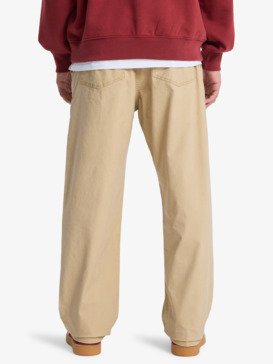 quiksilver, Taxer - Straight Fit Pants for Men, KHAKI (cjz0) Taxer - Straight Fit Pants for Men  EQYNP03316