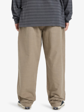 quiksilver, Double Crown - Hose mit Gummizug am Bund für Männer, FALLEN ROCK (tzc0) Double Crown - Elastic Waist Pants for Men  EQYNP03326