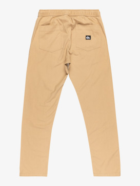 quiksilver, Taxer Straight Twill - Pantalon à taille élastique pour Homme, KHAKI (cjz0) Taxer Straight Twill - Elastic Waist Pants for Men  EQYNP03333