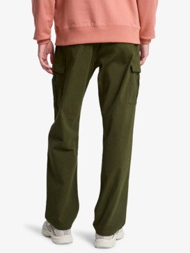 quiksilver, Taxer Regular Cargo - Non-Denim Trousers for Men, GRAPE LEAF (cre0) Taxer Regular Cargo - Non-Denim Trousers for Men  EQYNP03337