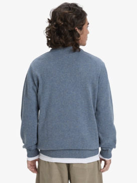 quiksilver, Slow Song Neppy - Pullover für Männer, ASHLEY BLUE (bhl0) Slow Song Neppy - Jumper for Men  EQYSW03325