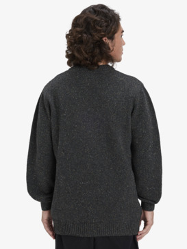 quiksilver, Slow Song Neppy - Pull pour Homme, TARMAC (kta0) Slow Song Neppy - Jumper for Men  EQYSW03325