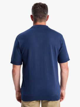 quiksilver, Diamond Polo Ss - Poloshirt für Männer, DARK NAVY (ktp0) Diamond Polo Ss - Short Sleeve Knitted Polo for Men  EQYSW03335