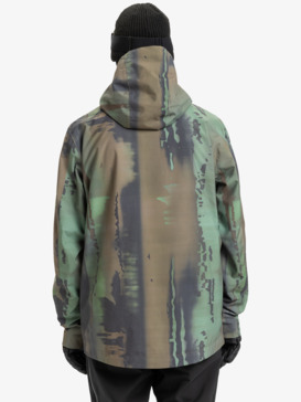 quiksilver, Muldrow 20K - Technisch Snowjack voor Heren, BLOOMFADE DARK IVY (gnd1) Muldrow 20K - Technical Snow Jacket for Men  EQYTJ03493