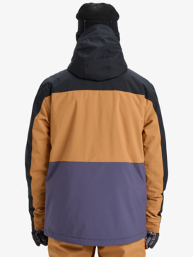 quiksilver, Sycamore Block 20K - Technical Snow Jacket for Men, ALMOND (cmd0) Sycamore Block 20K - Technical Snow Jacket for Men  EQYTJ03503