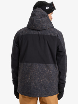quiksilver, Sycamore Printed - Technical Snow Jacket for Men, MOUNTAIN STATIC TRUE BLACK (kvj2) Sycamore Printed - Technical Snow Jacket for Men  EQYTJ03514