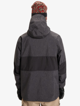 quiksilver, High In The Hood - Technical Snow Jacket for Men, TRUE BLACK (kvj0) High In The Hood - Technical Snow Jacket for Men  EQYTJ03517