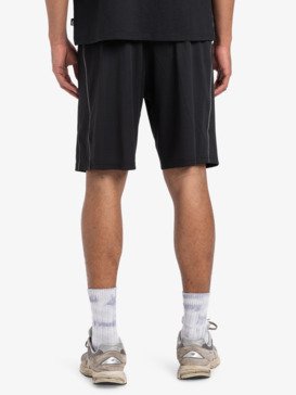 quiksilver, Mercury 21" - Short con cintura elástica para Hombre, BLACK (kvj0) Mercury 21" - Elastic Waist Walkshorts for Men  EQYWS03891