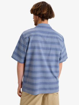 quiksilver, Room Rock - Short Sleeve Shirt for Men, VINTAGE INDIGO ROOM ROCK (byl3) Room Rock - Short Sleeve Shirt for Men  EQYWT04630