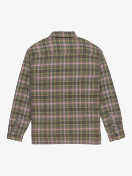 quiksilver, Venture Sherpa - Surchemise manches longues pour Homme, INDIAN INK VENTURE (ksh1) Venture Sherpa - Long Sleeve Overshirt for Men  EQYWT04645