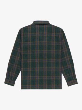 quiksilver, Yankee - Long Sleeve Shirt for Men, TREKKING GREEN YANKEE PLAID (gsc1) Yankee - Long Sleeve Shirt for Men  EQYWT04648