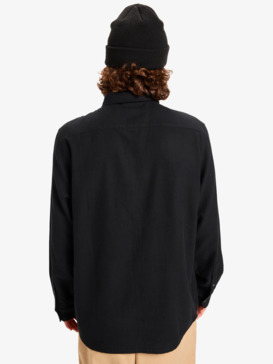 quiksilver, Motherfly Solid - Long Sleeve Shirt for Men, BLACK (kvj0) Motherfly Solid - Long Sleeve Shirt for Men  EQYWT04651