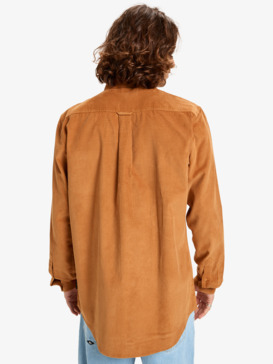 quiksilver, Smoke Trail Cord - Langärmliges Hemd für Männer, ALMOND (cmd0) Smoke Trail Cord - Long Sleeve Shirt for Men  EQYWT04652