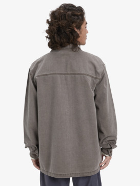 quiksilver, Mohab Washed Twill - Long Sleeve Shirt for Men, CHOCOLATE BROWN (csd0) Mohab Washed Twill - Long Sleeve Shirt for Men  EQYWT04654