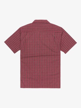 quiksilver, Liquid Metal - Kurzärmliges Hemd für Männer, LIQUID METAL BIKING RED (rsg1) Liquid Metal - Short Sleeve Shirt for Men  EQYWT04663