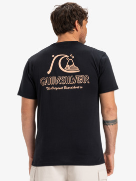 quiksilver, Evo Original - T-Shirt für Männer, BLACK (kvj0) Evo Original - Short Sleeves T-Shirt for Men  EQYZT08039